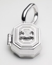 CAJA CELINE CHARMS DE LATÓN CON ACABADO RODIADO - PLATA - CHARMS - 1 | CELINE