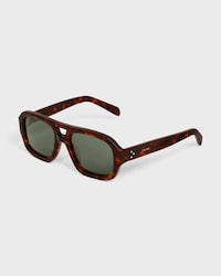 Lunettes de soleil Black Frame 62 en Acétate - RED HAVANA -  - 2 | CELINE