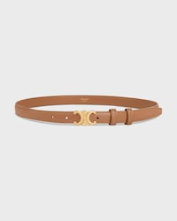 Triomphe Belt 18 IN Taurillon Leather - BRONZE -  - 1 | CELINE