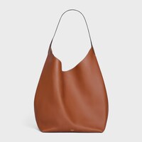 LARGE HOBO IN SUPPLE NATURAL CALFSKIN - TAN - SHOULDER BAGS - 1 | CELINE