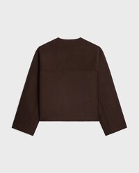 CHAQUETA CÁRDIGAN DE CACHEMIRA DE DOBLE FAZ - MARRÓN -  - 2 | CELINE
