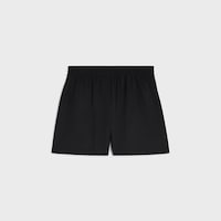 shorts IN wool twill - BLACK -  - 2 | CELINE