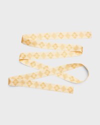 ribbon IN SILK TWILL - VANILLE/JAUNE -  - 1 | CELINE