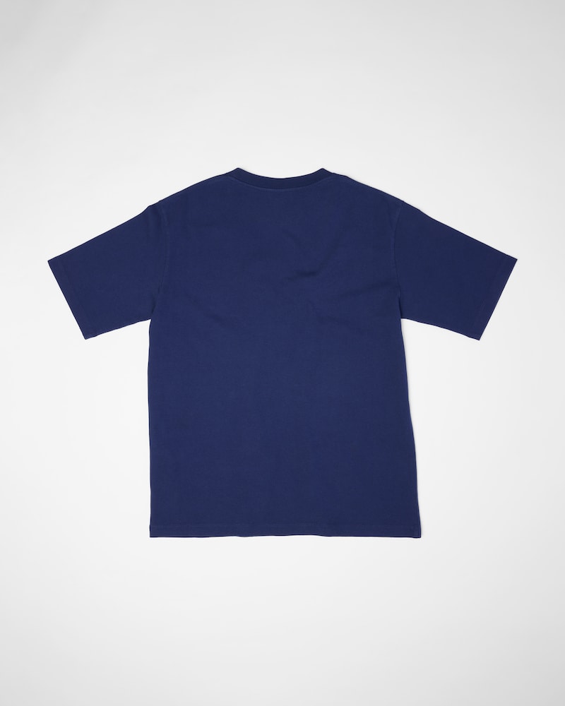 t-shirt IN cotton jersey - WASHED NAVY / MULTICOLOR -  - 1 | CELINE