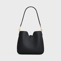 SMALL CAMILLE 16 SOFT BAG IN SMOOTH CALFSKIN - BLACK - TOTE BAGS - 2 | CELINE