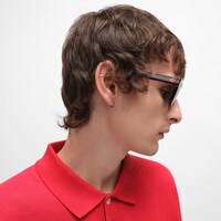 Black Frame 41 sunglasses in Acetate - RED HAVANA -  - 2 | CELINE
