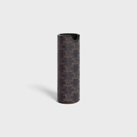 TRAVEL SPRAY Case in Triomphe Canvas and Calfskin - BLACK - FRAGRANCES - 2 | CELINE