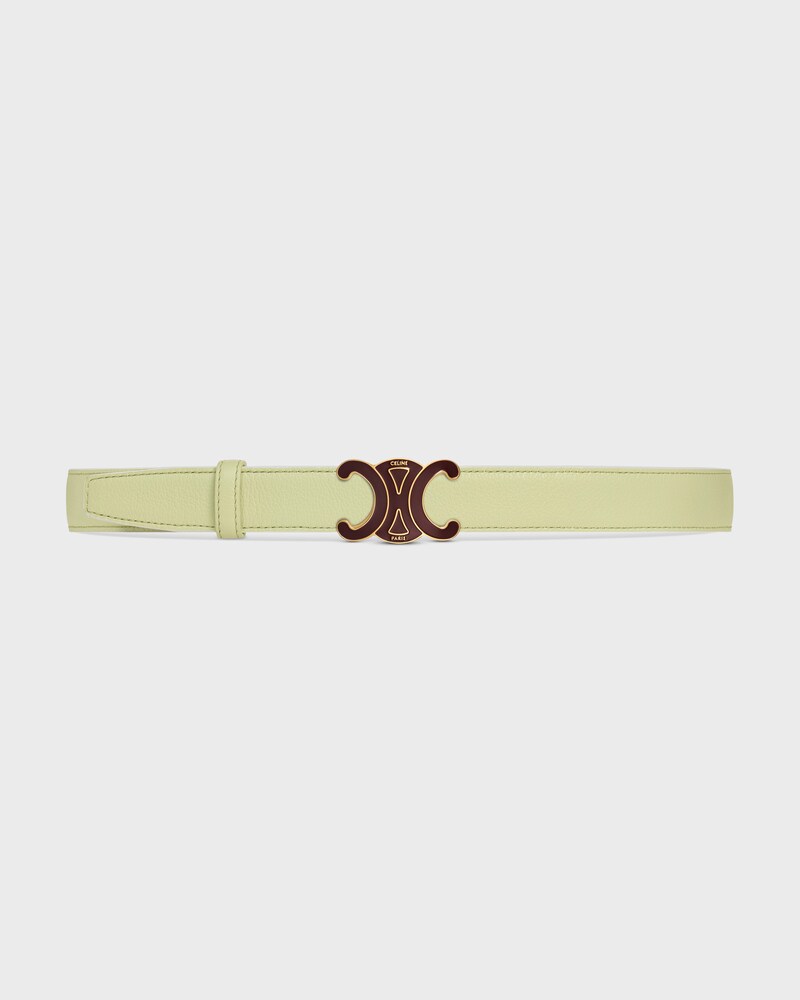 Reversible Strap 25MM IN Smooth and Grained Calfskin -  -  - 1 | CELINE