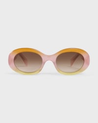 Triomphe 01 sunglasses in Acetate - Sunset -  - 1 | CELINE