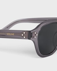 Lunettes de soleil Black Frame 60 en Acétate - TRANSPARENT GREY -  - 2 | CELINE