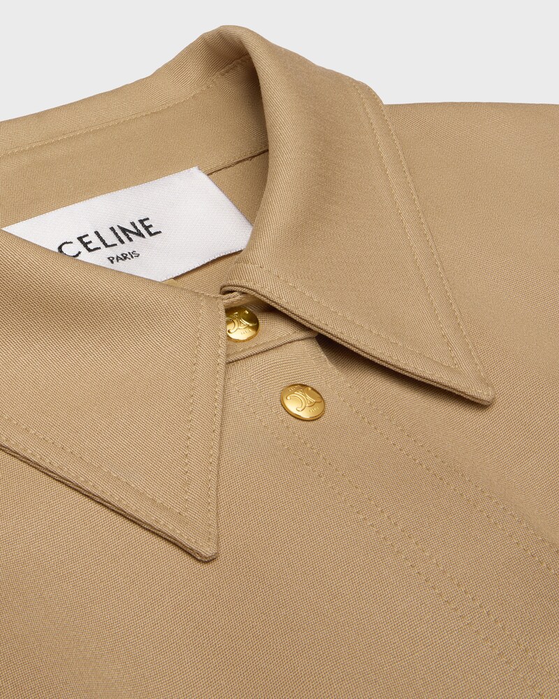 dress IN wool - SAND -  - 1 | CELINE