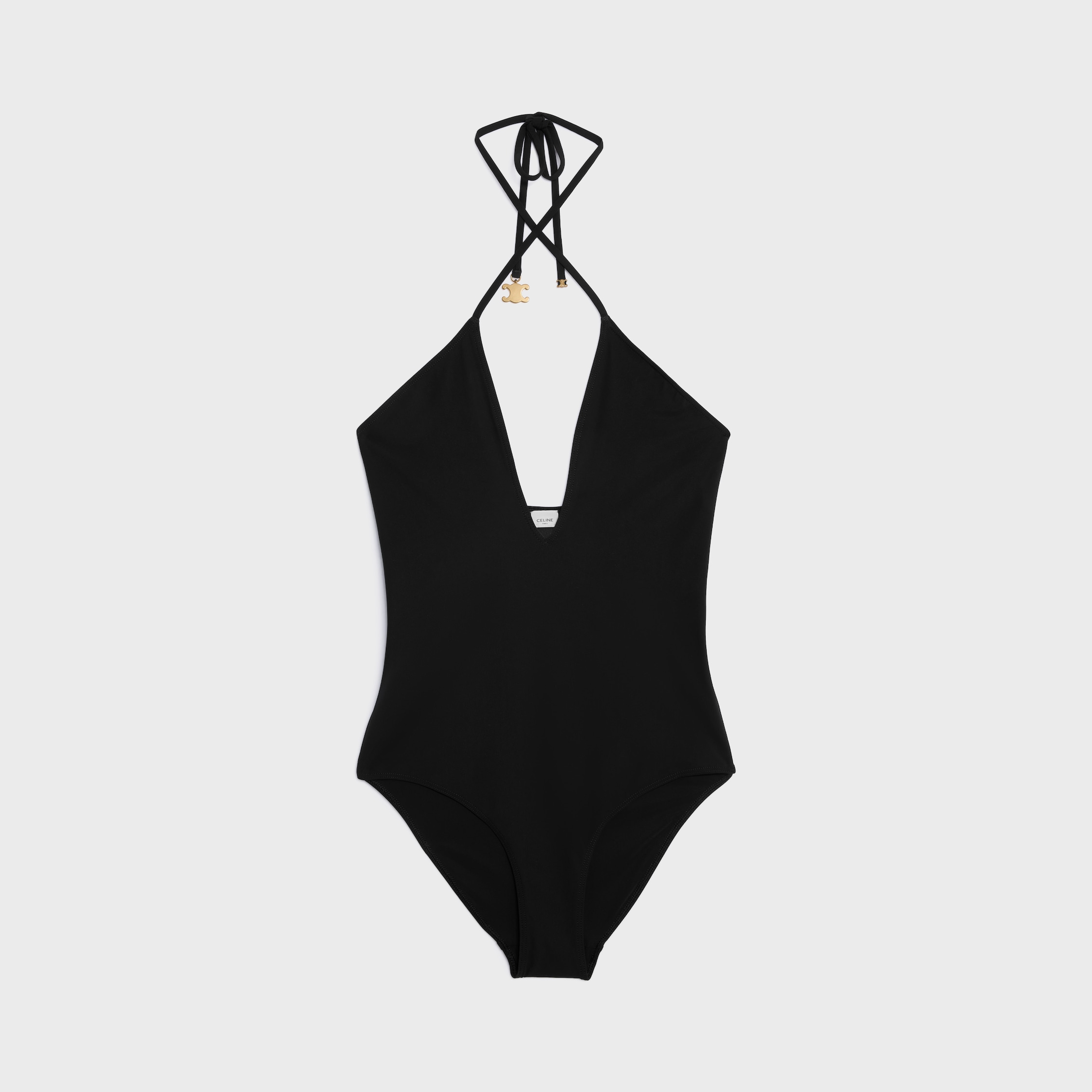 CELINE ブラック セパレート水着 38 swimsuit IN matte jersey - BLACK | CELINE