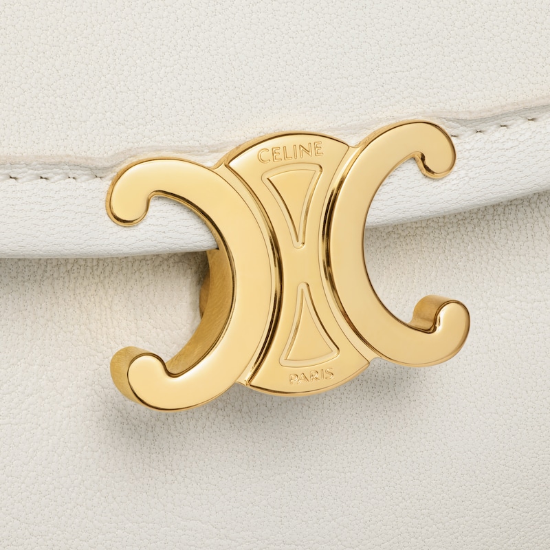 SOFT TRIOMPHE迷你背包 - 棉花白 - SOFT TRIOMPHE - 1 | CELINE