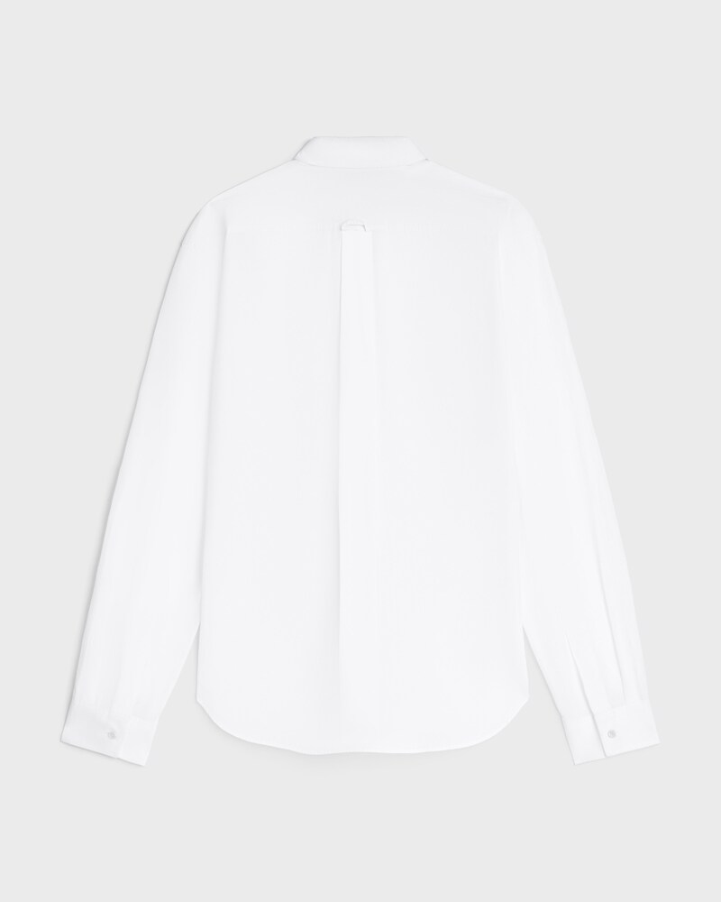 shirt IN COTTON POPLIN - WHITE -  - 1 | CELINE