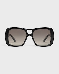 Lunettes de soleil Triomphe 18 en Acétate - Noir -  - 1 | CELINE