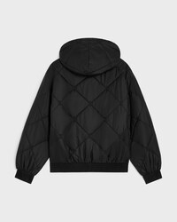 quilted jacket IN light nylon - BLACK -  - 2 | CELINE