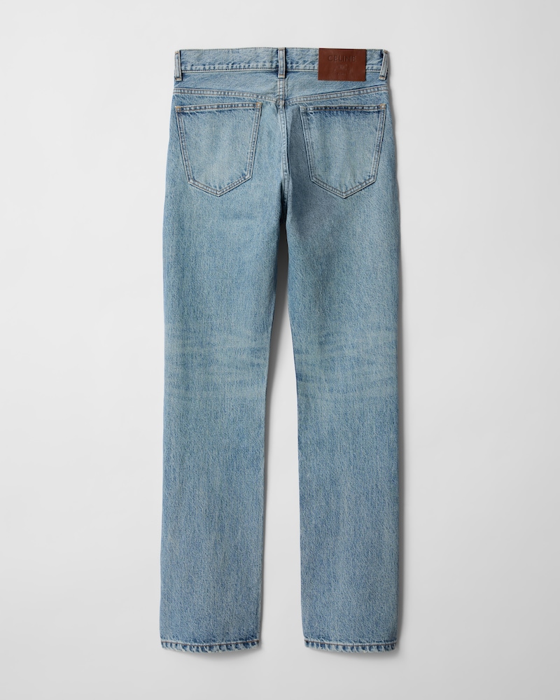 Jeans Kurt in denim di cotone - CASCATA CRISTALLINA -  - 1 | CELINE