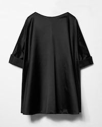 abito tunica IN seta - NERO -  - 2 | CELINE