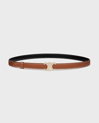 CORREA REVERSIBLE DE 18 MM DE PIEL TAURILLON Y PIEL DE BECERRO NATURAL -  -  - 2 | CELINE