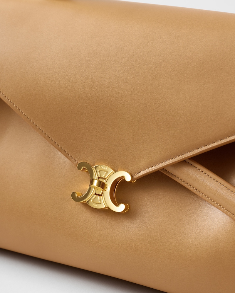 FLAIR IN SHINY CALFSKIN - LIGHT CUIR - Flair - 1 | CELINE