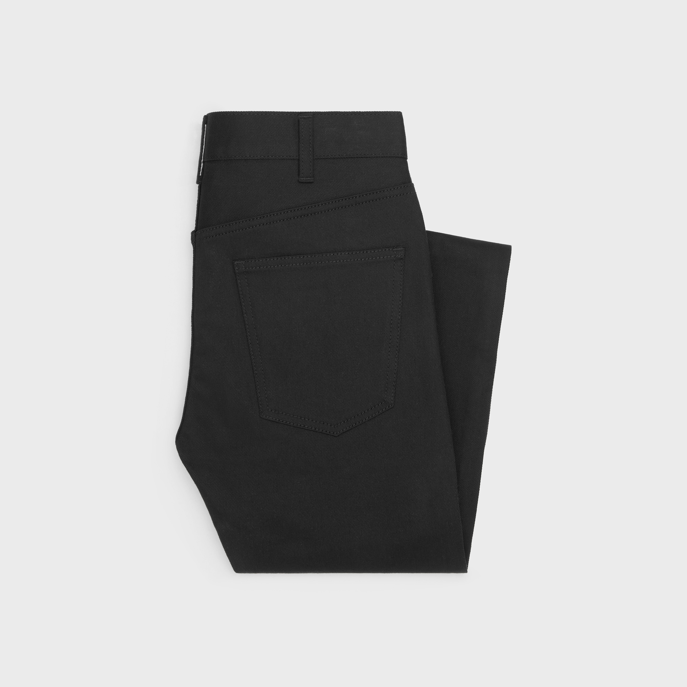 skinny jeans in vintage pure black denim - VINTAGE PURE BLACK | CELINE