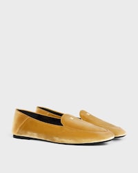 AURA LOAFER IN VELVET - MORDORE -  - 2 | CELINE