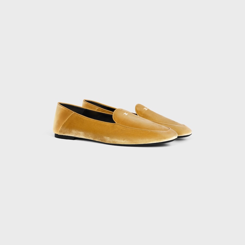 MOCASSIN AURA EN Velours - MORDORÉ -  - 1 | CELINE