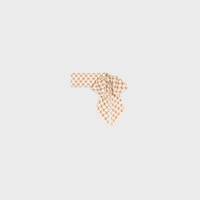 lavalliere IN mini triomphe silk twill - VANILLA/CARAMEL -  - 2 | CELINE