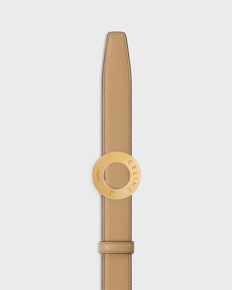 Reversible Strap 25MM IN Smooth and Grained Calfskin -  -  - 1 | CELINE