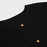 icone jacket IN viscose - BLACK -  - 2 | CELINE