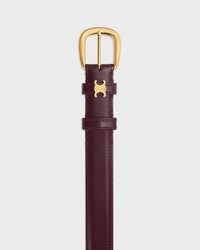 CEINTURE VIVIENNE 25 Taurillon - DEEP BURGUNDY -  - 2 | CELINE