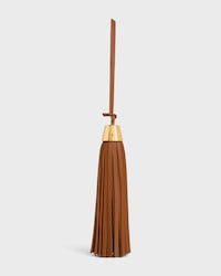TASSEL CHARM IN SMOOTH LAMBSKIN - SOFT TAN - ACCESSORIES - 2 | CELINE