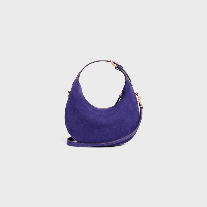Teen Celine Lulu IN SUEDE CALFSKIN - PURPLE - LULU - 1 | CELINE