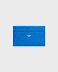 CARD HOLDER IN GRAINED CALFSKIN - ULTRA BLUE - CARD HOLDERS - 1 | CELINE