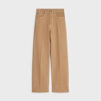 Boyfriend Jeans 002 aus Baumwolldenim - LATTE LIGHT STONE WASH -  - 1 | CELINE