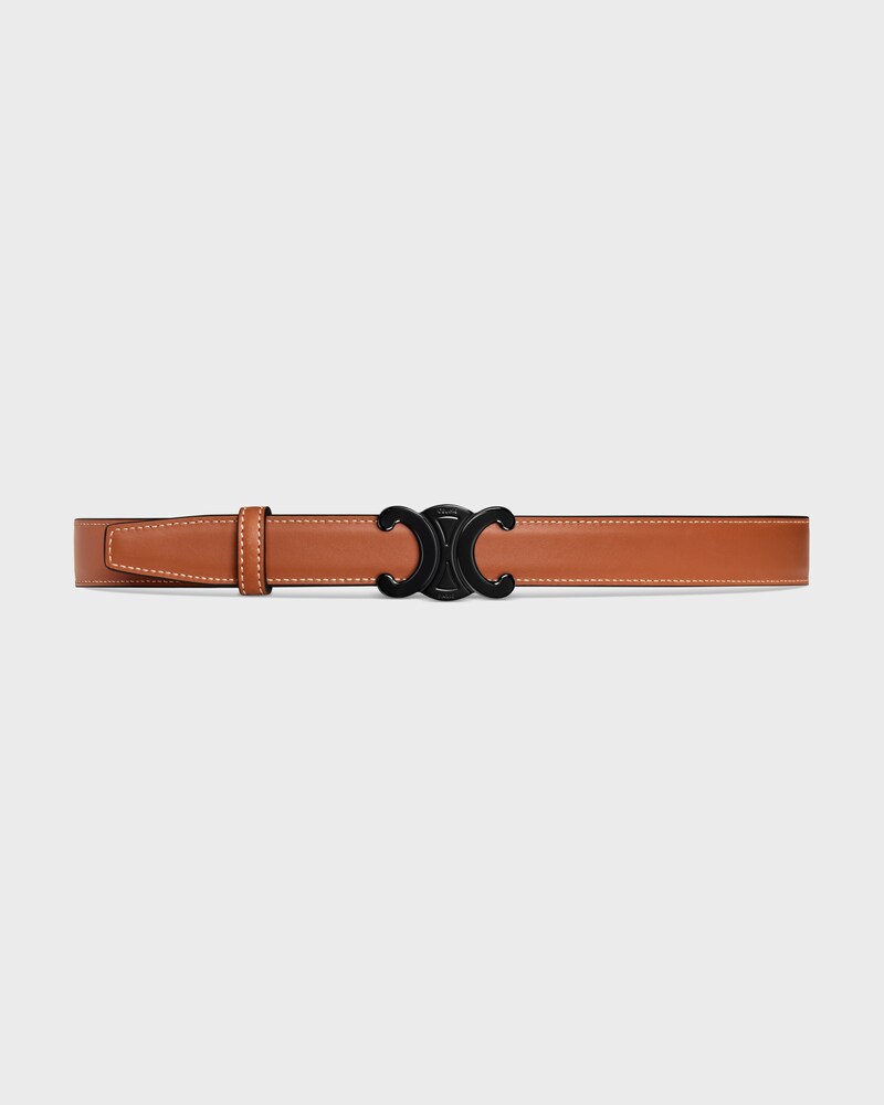 Reversible Strap 25MM IN TAURILLON AND NATURAL CALFSKIN -  -  - 1 | CELINE