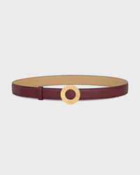 Reversible Strap 25MM IN Smooth and Grained Calfskin -  -  - 2 | CELINE
