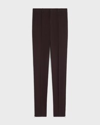 slim trousers IN stretch wool gabardine - CHOCOLAT -  - 1 | CELINE