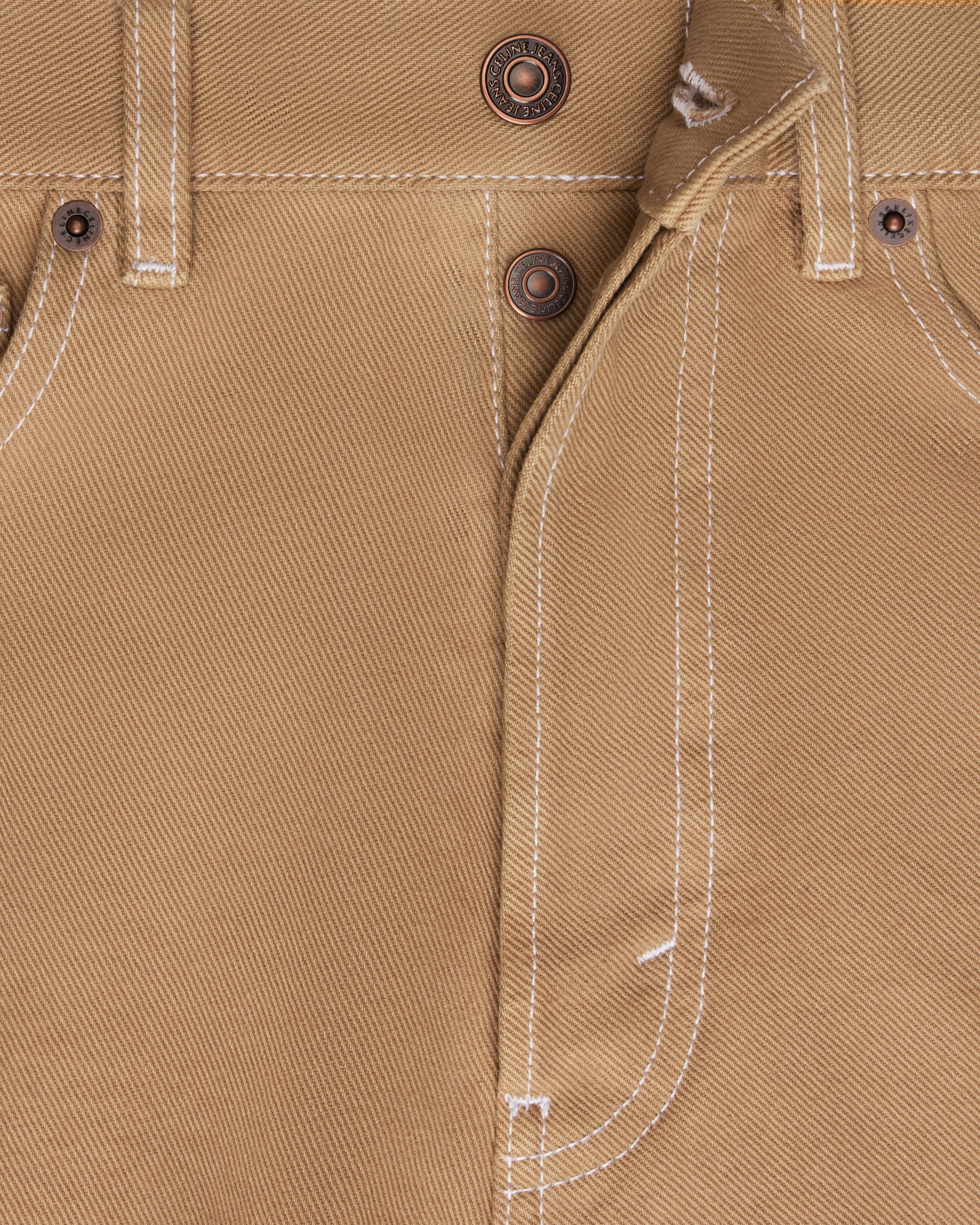BOYFRIEND JEANS 002 - LATTE LIGHT STONE WASH | CELINE