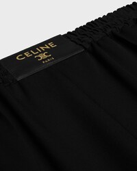 trousers IN wool twill - BLACK -  - 2 | CELINE