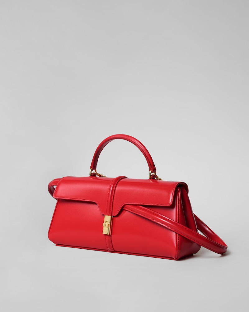 16 EAST WEST IN SATINATED CALFSKIN - ULTRA RED - ALL BAGS - 1 | CELINE