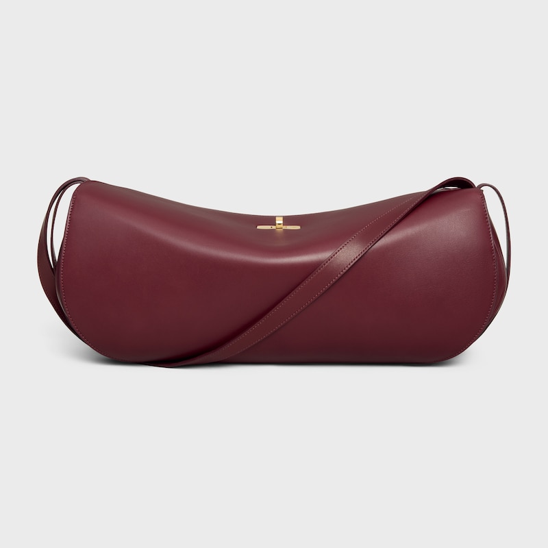 BIG HOT DOG IN supple natural calfskin - SYRAH - CROSS-BODY BAGS - 1 | CELINE