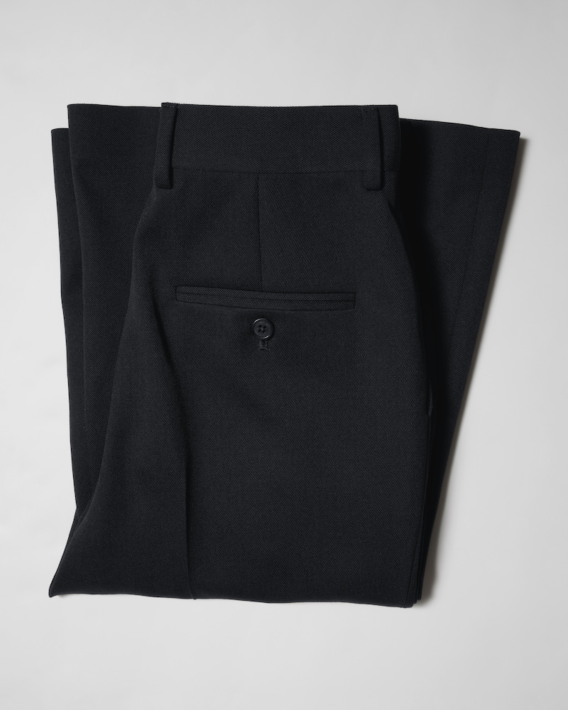 KICK-FLARE TROUSERS - BLACK -  - 1 | CELINE
