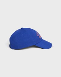 richelieu cap IN cotton twill - BLUE/RED -  - 2 | CELINE