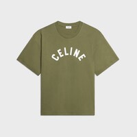 T恤 - 卡其色/米白色 -  - 1 | CELINE