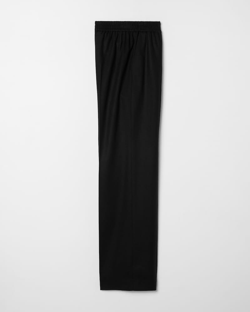 trousers IN CASHMERE FLANNEL - SCHWARZ -  - 1 | CELINE