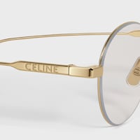 Metal Frame 28 glasses in Metal - Gold / Blue Light Filter -  - 2 | CELINE