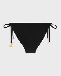 parte de baixo do fato de banho triomphe em jersey mate - PRETO - - 2 | CELINE