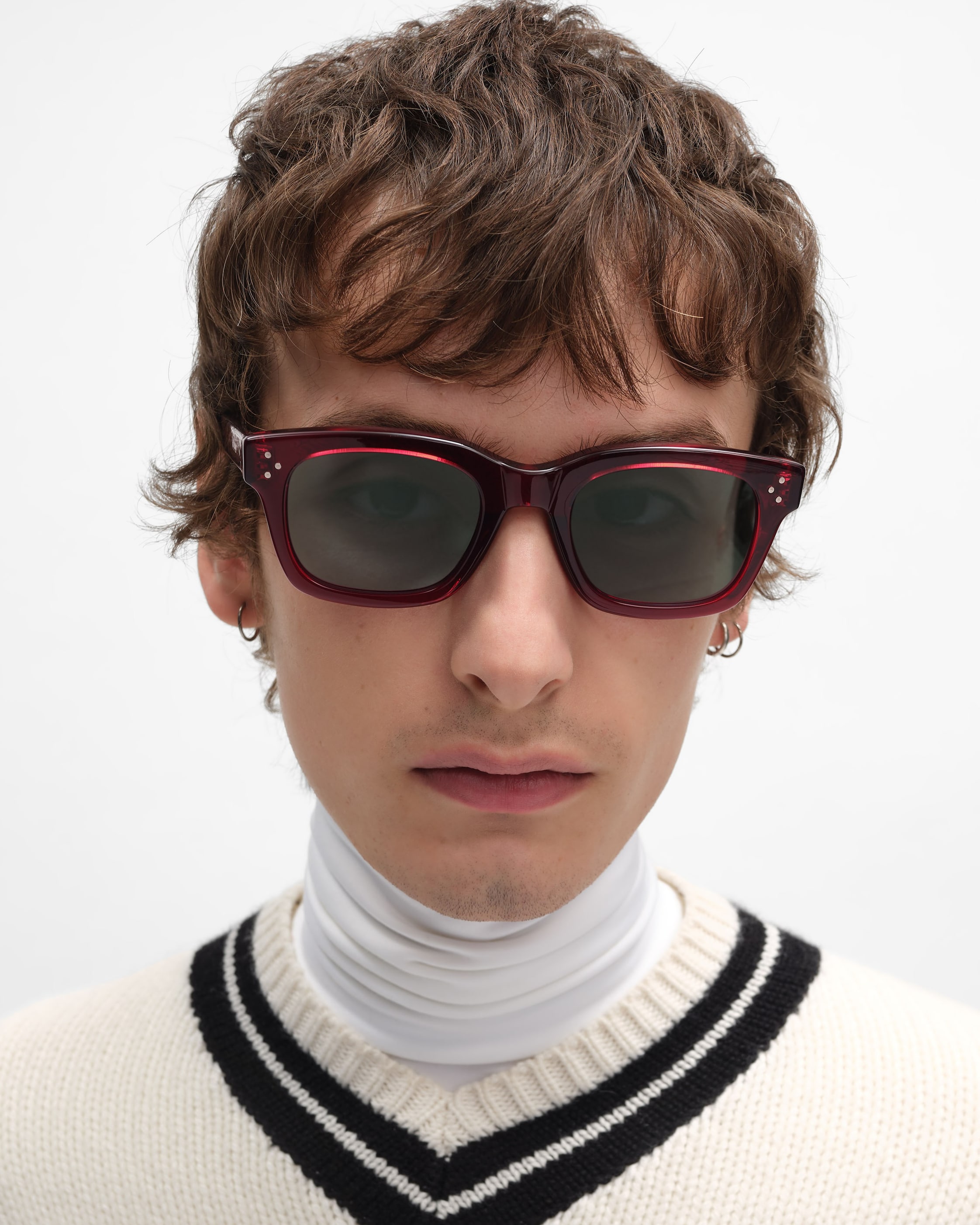 SUNGLASSES - RED - MEN | CELINE