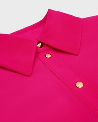 dress IN acetate silk crepe - FUSHIA -  - 2 | CELINE